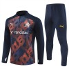 Olympique de Marseille Training Huppari 2024-25 Navy 1/4-Zip